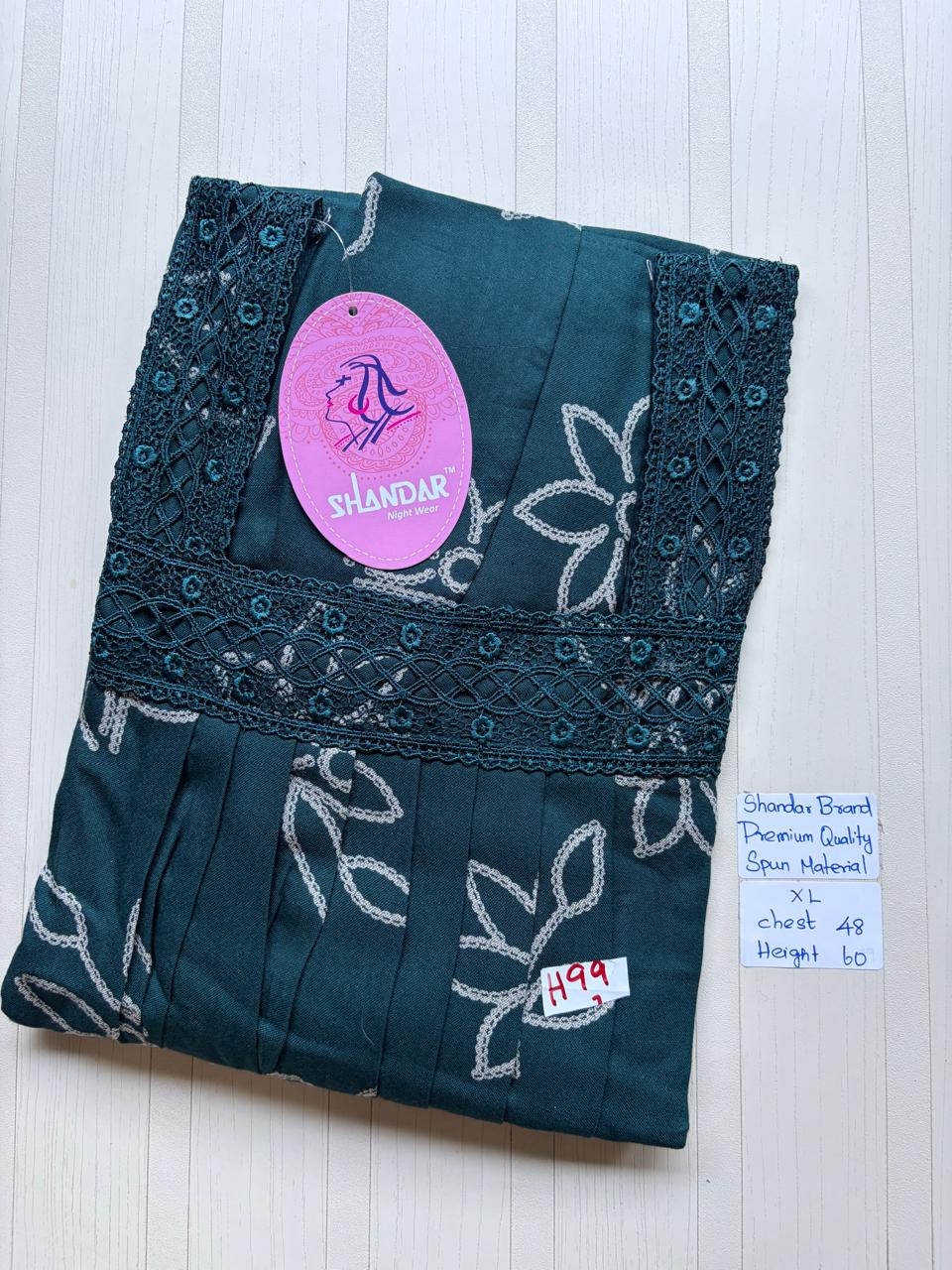 CSS132 Height Shandar Spun Nighty
