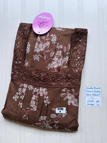 CSS133 Height Shandar Spun Nighty