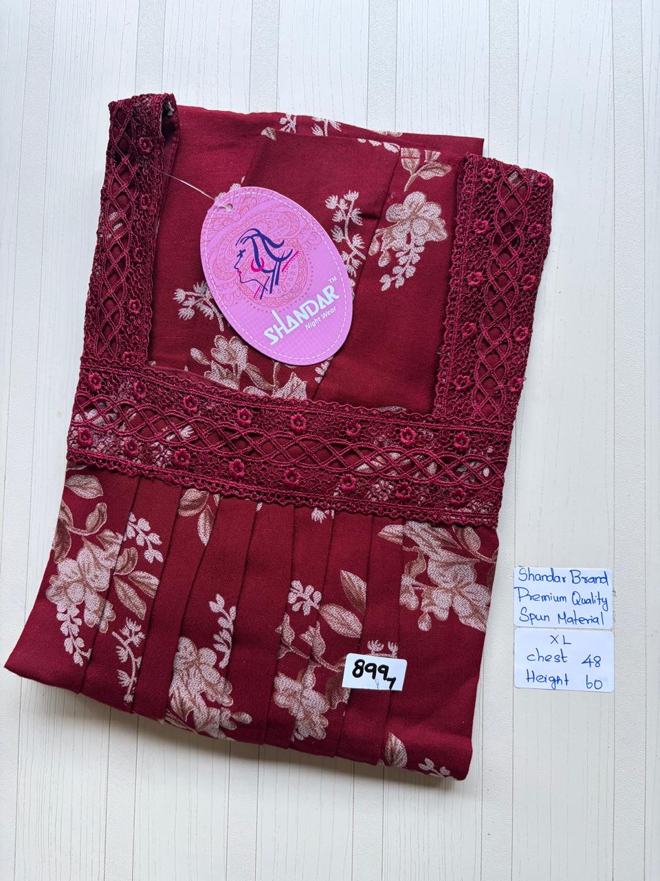 CSS139 Height Shandar Spun Nighty