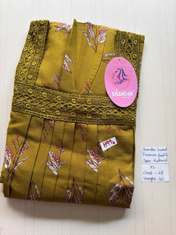 CSS143 Height Shandar Spun Nighty