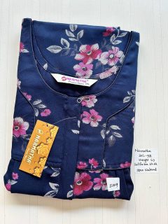 DNS512 Height Narmatha Pleats Zip Spun Nighty