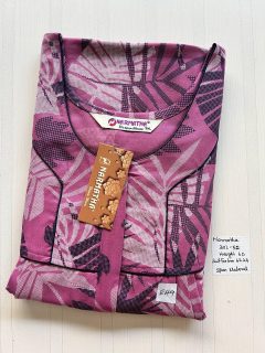 DNS518 Height Narmatha Pleats Zip Spun Nighty
