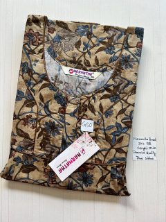 DNS001 Height Narmatha Pleats Zip Nighty