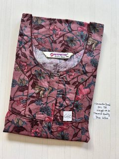 DNS002 Height Narmatha Pleats Zip Nighty