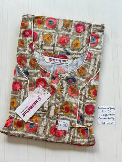 DNS004 Height Narmatha Pleats Zip Nighty