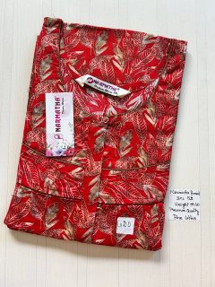 DNS022 Height Narmatha Pleats Zip Nighty
