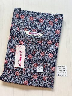 DNS034 Height Narmatha Pleats Zip Nighty