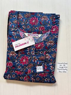 DNS041 Height Narmatha Pleats Zip Nighty