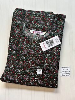 DNS046 Height Narmatha Pleats Zip Nighty