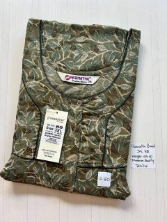 DNS201 Height Narmatha Pleats Zip Batik Nighty