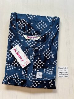 DNS203 Height Narmatha Pleats Zip Batik Nighty