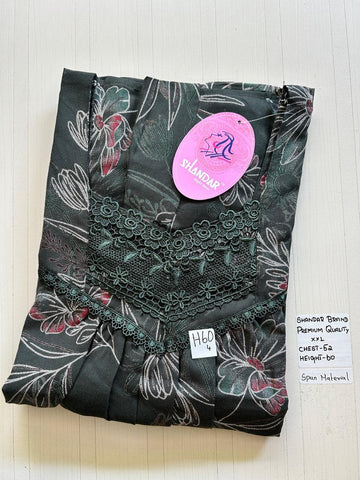 DSS002 Height Shandar Spun Nighty