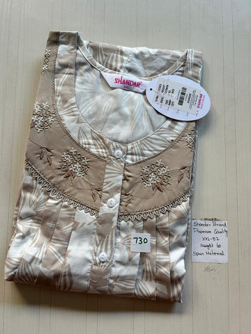 DSS007 Height Shandar Spun Nighty
