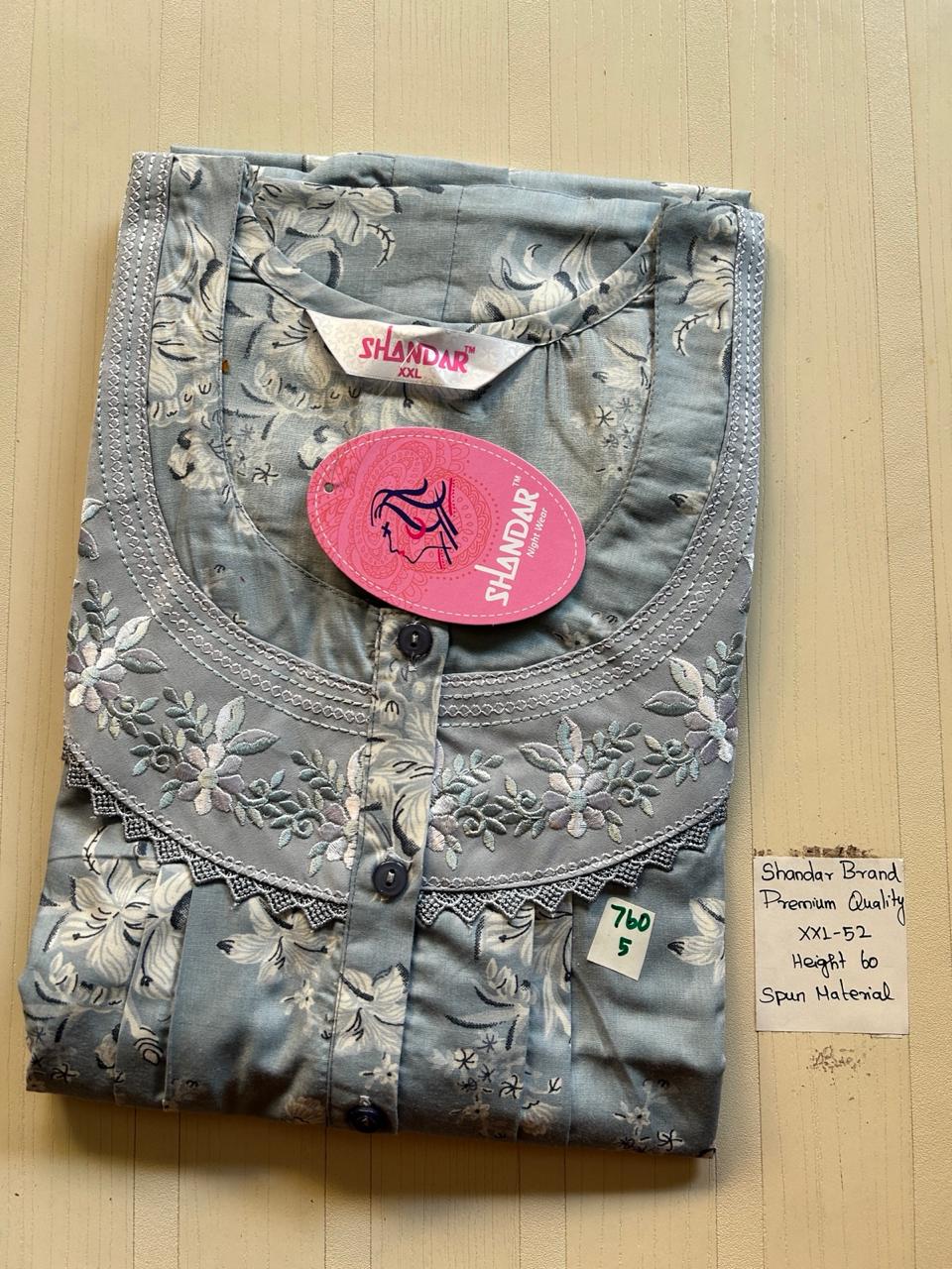 DSS010 Height Shandar Spun Nighty