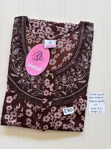 DSS068 Height Shandar Spun Nighty