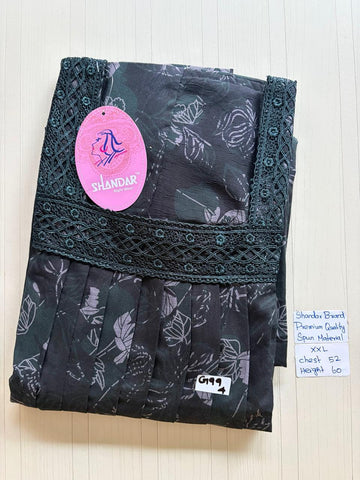 DSS023 Height Shandar Spun Nighty