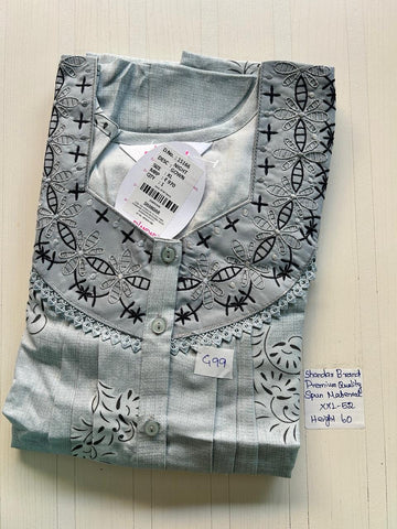 DSS029 Height Shandar Spun Nighty