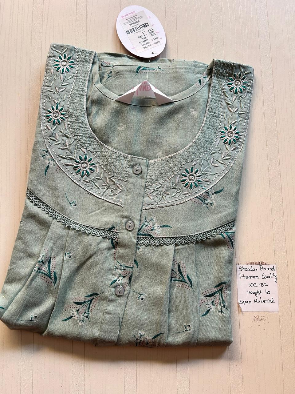DSS053 Height Shandar Spun Nighty