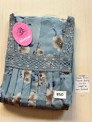 DSS054 Height Shandar Spun Nighty