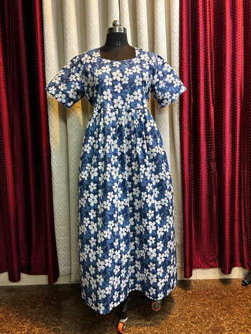 MFS068 Peacock maxi frock