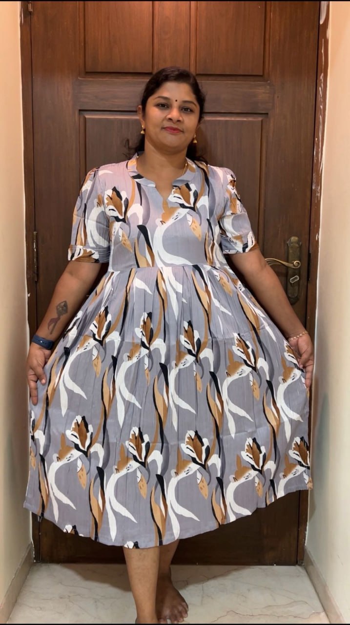 MFS5011 Peacock maxi frock