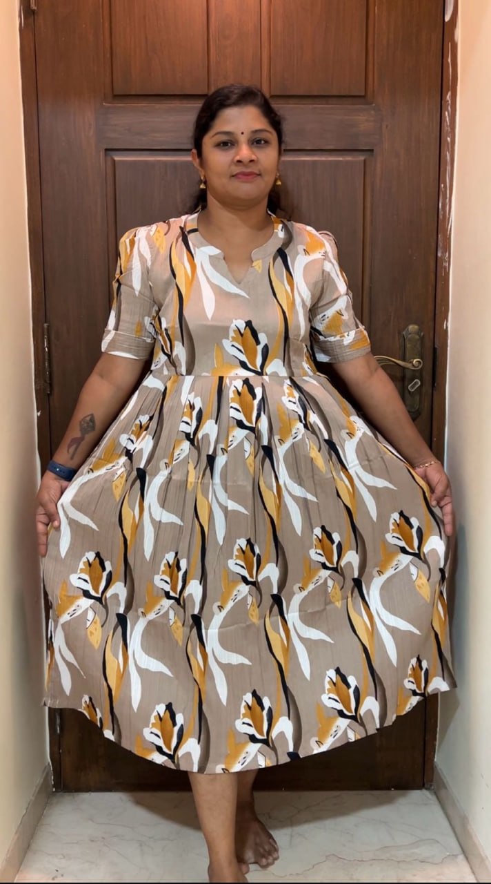 MFS5012 Peacock maxi frock