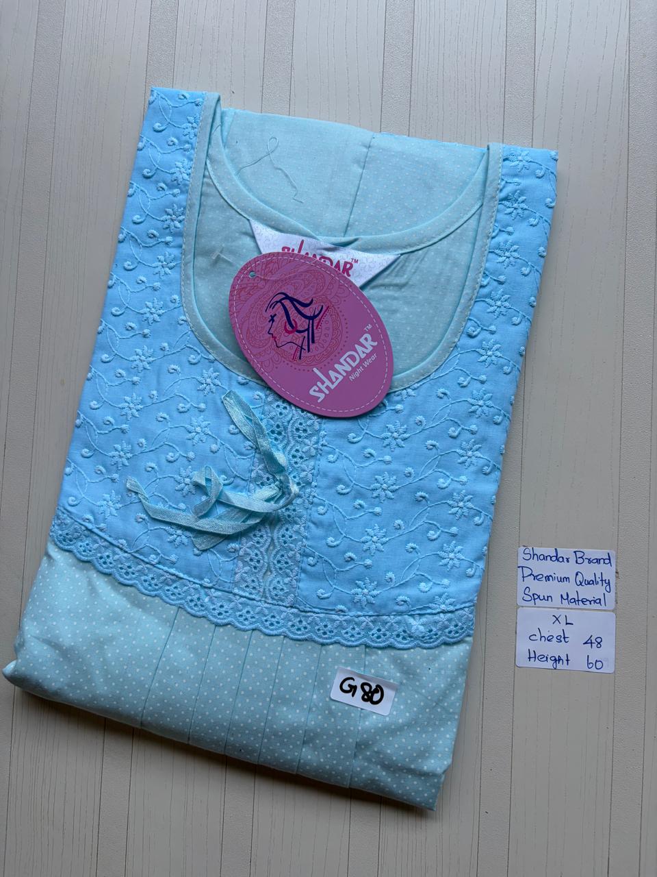 CSS031 Height Shandar Spun Nighty