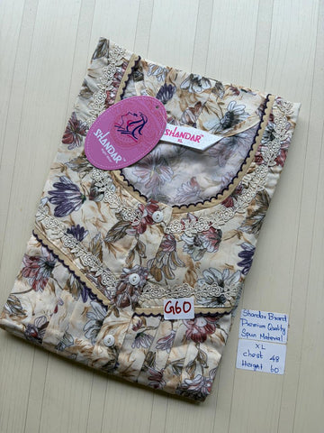 CSS024 Height Shandar Spun Nighty