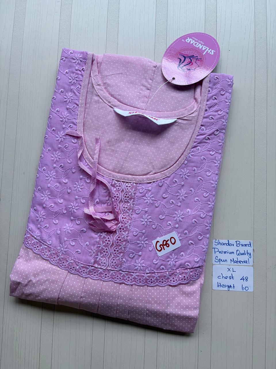 CSS032 Height Shandar Spun Nighty