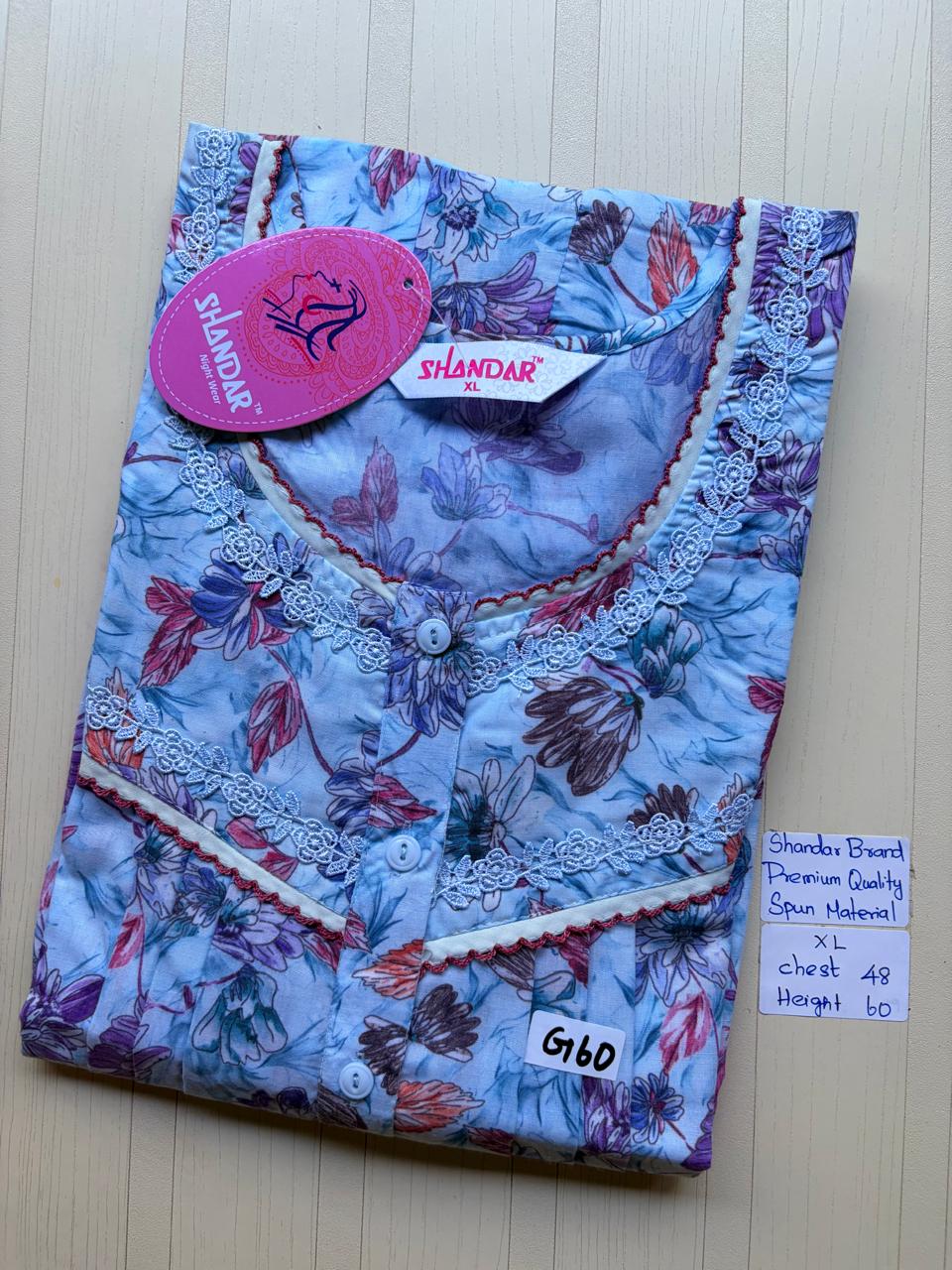 CSS026 Height Shandar Spun Nighty