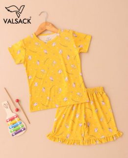 GKS011 GIRL KIDS SHORTS SET