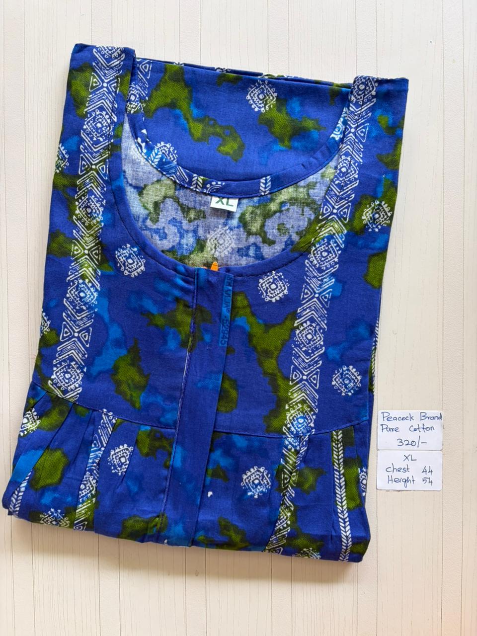 AAS1289 Peacock Pleats Zip BP