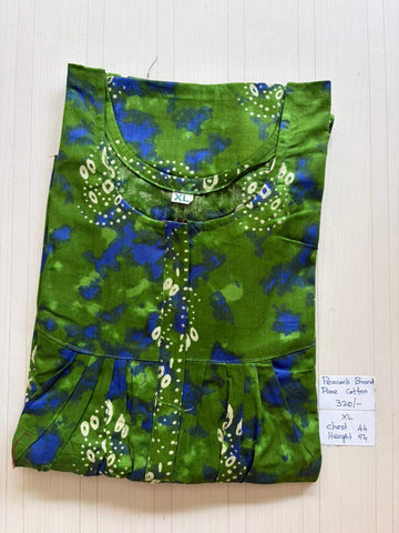 AAS1291 Peacock Pleats Zip BP