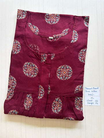 AAS1258 Peacock Pleats Zip BP