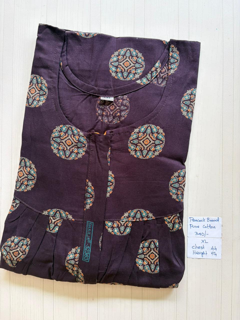 AAS1259 Peacock Pleats Zip BP