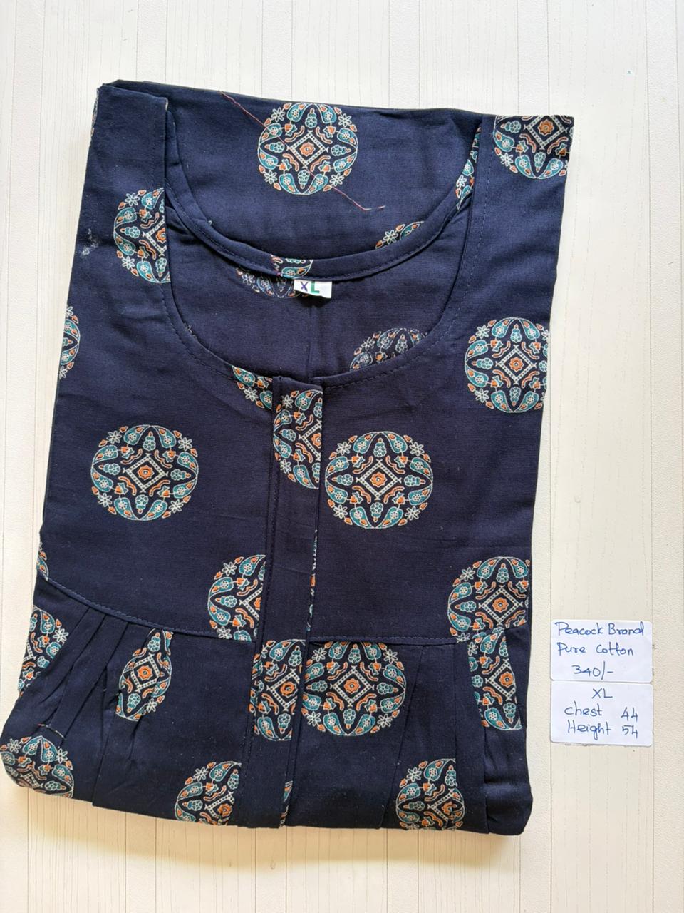 AAS1260 Peacock Pleats Zip BP