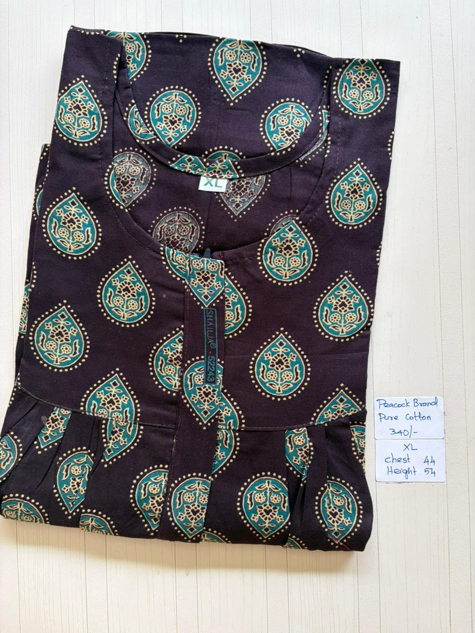 AAS1263 Peacock Pleats Zip BP