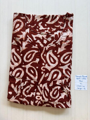 AAS1311 Peacock Pleats Zip Batik BP