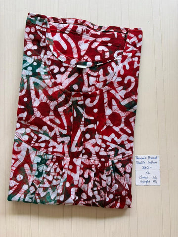 AAS1317 Peacock Pleats Zip Batik BP