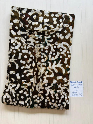 AAS1325 Peacock Pleats Zip Batik BP