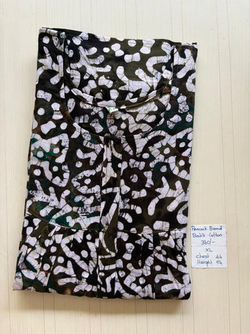 AAS1316 Peacock Pleats Zip Batik BP
