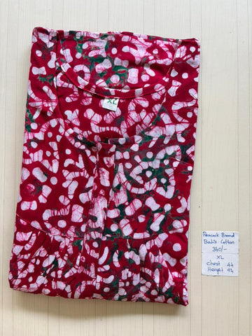 AAS1319 Peacock Pleats Zip Batik BP