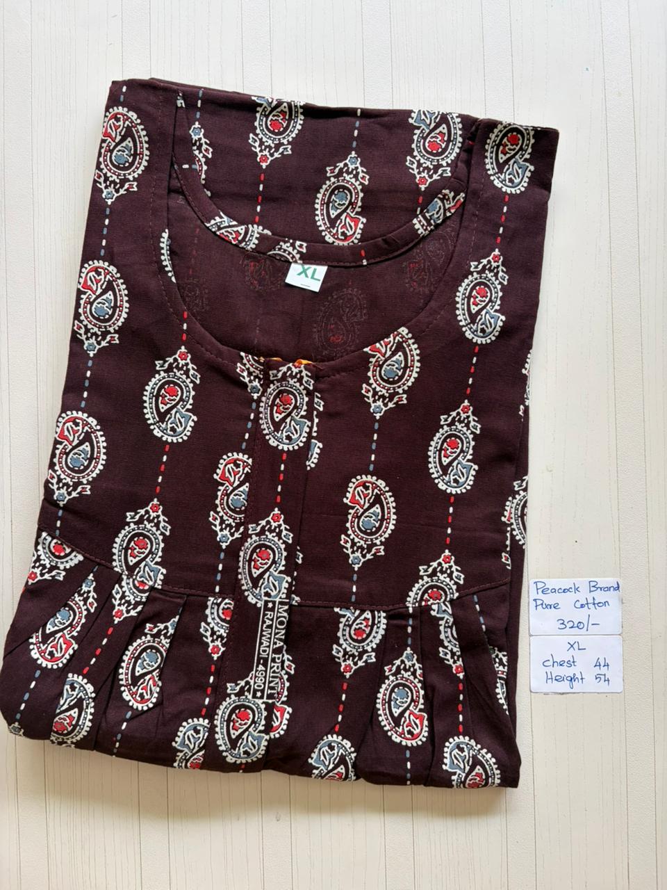 AAS1272 Peacock Pleats Zip BP