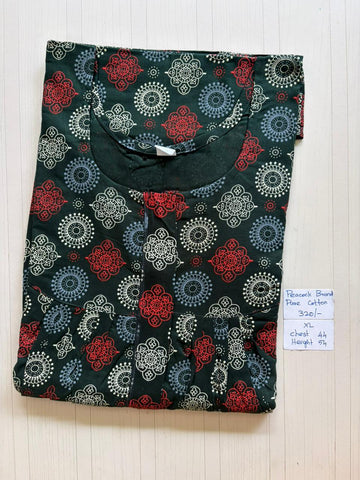 AAS1279 Peacock Pleats Zip BP