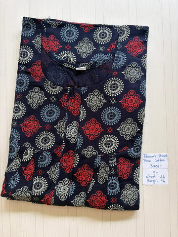 AAS1281 Peacock Pleats Zip BP