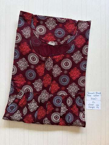 AAS1275 Peacock Pleats Zip BP
