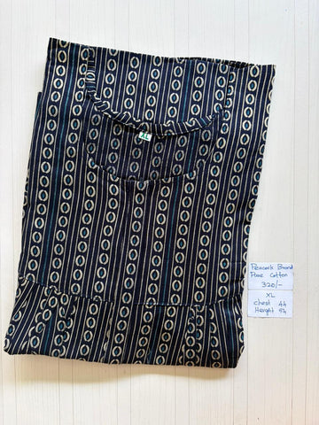 AAS1280 Peacock Pleats Zip BP
