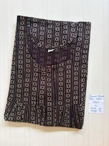 AAS1278 Peacock Pleats Zip BP