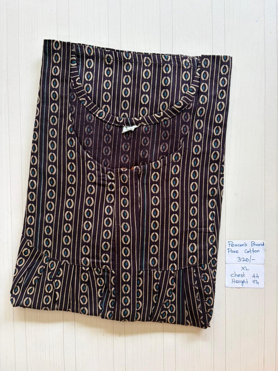 AAS1278 Peacock Pleats Zip BP