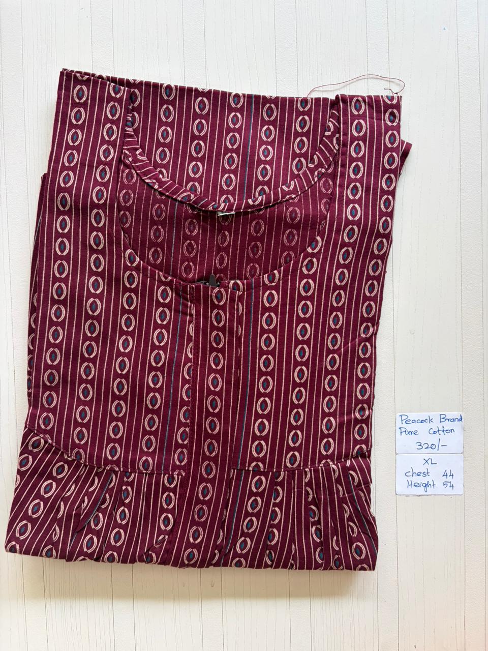 AAS1276 Peacock Pleats Zip BP